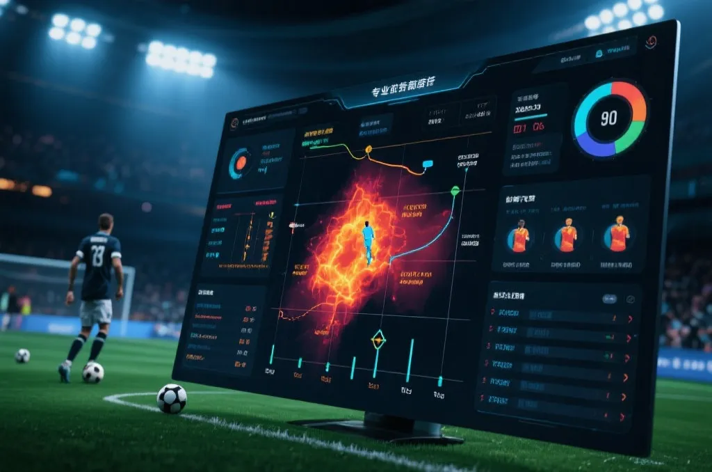 足球比赛数据分析界面